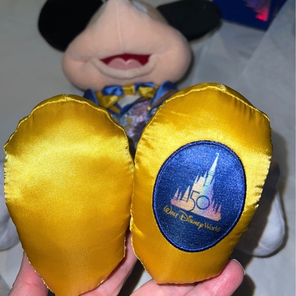 DISNEY Mickey Mouse Plush Walt Disney World 50th Anniversary Collection - Picture 4 of 11